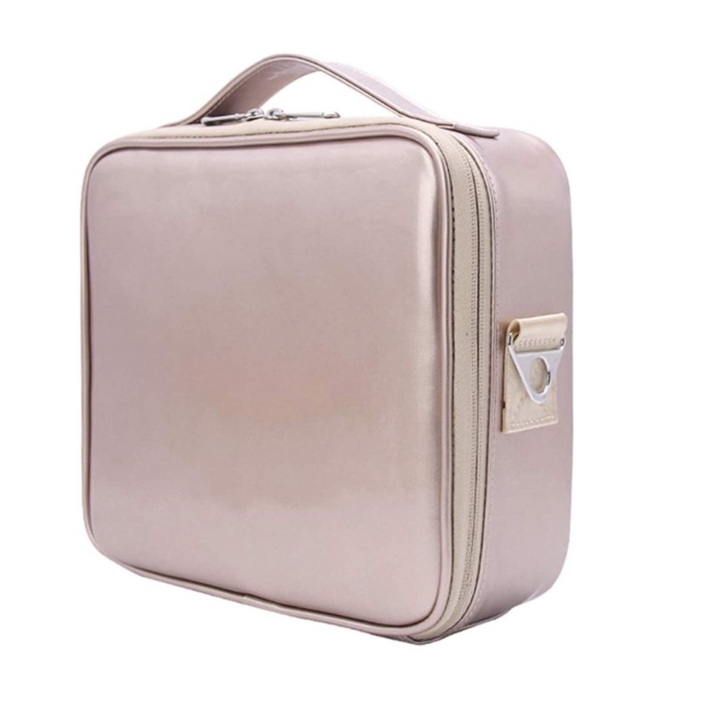 Amazon (Relavel) Travel Make Up Bag - Rose Gold